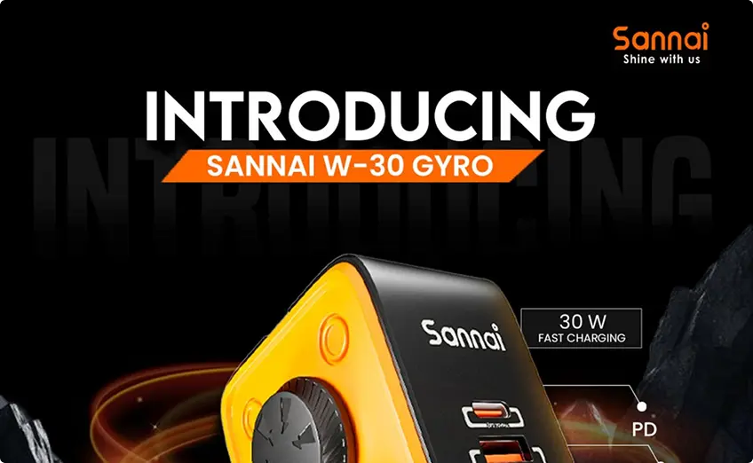 Sannai W-30 Gyro fast charger